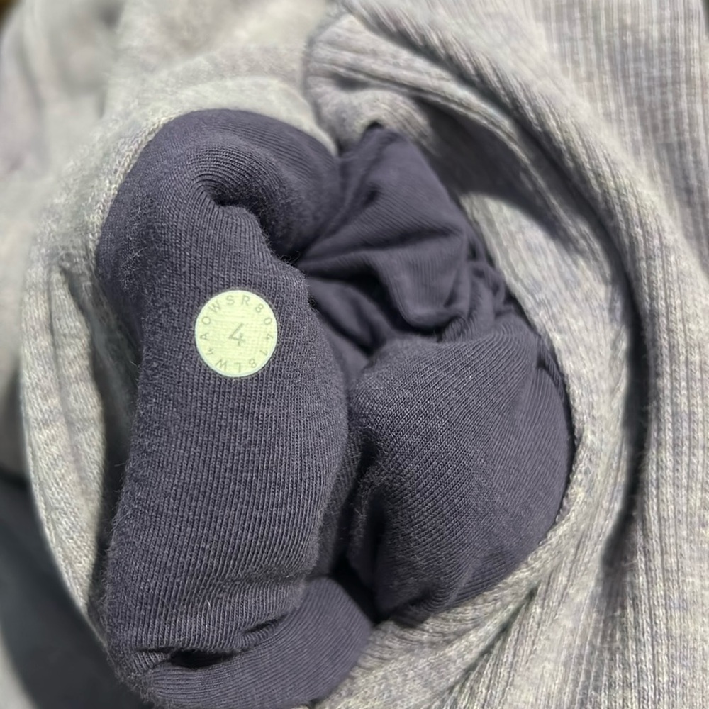 Lulu Radiant Sweatshirt Full Zip Jacket  Size 4